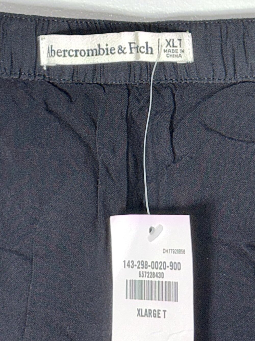 Abercrombie & Fitch Black Crinkle Tiered Layered Ruffle Maxi Zip Skirt XL T Tall - Picture 5 of 6